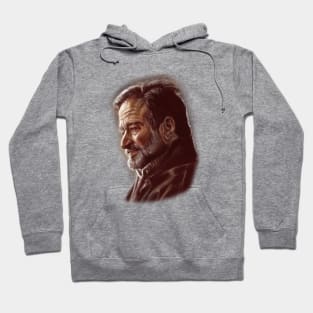 Robin Williams portrait Hoodie